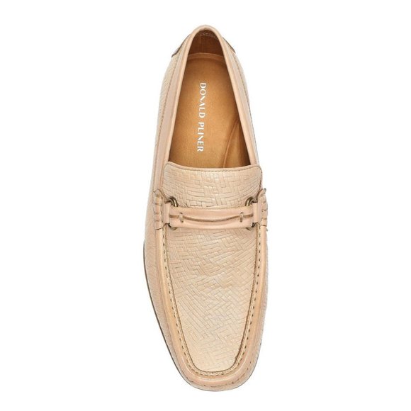 Donnie Woven Leather Loafer - DONALD PLINER main image 5